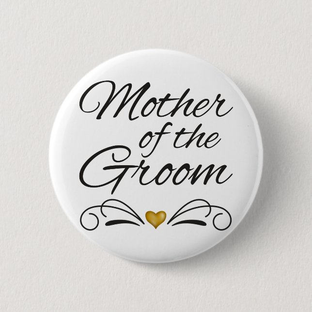 Mother_Of_The_Groom_Herz_of_Gold Button (Vorderseite)