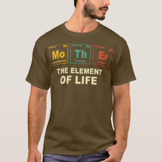 Mother Periodic Table Geek Chemist Liebhaber von R T-Shirt