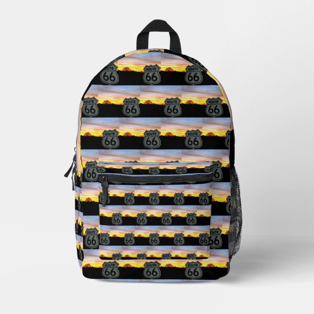 Mother Road Magic Bedruckter Rucksack (Vorderseite)