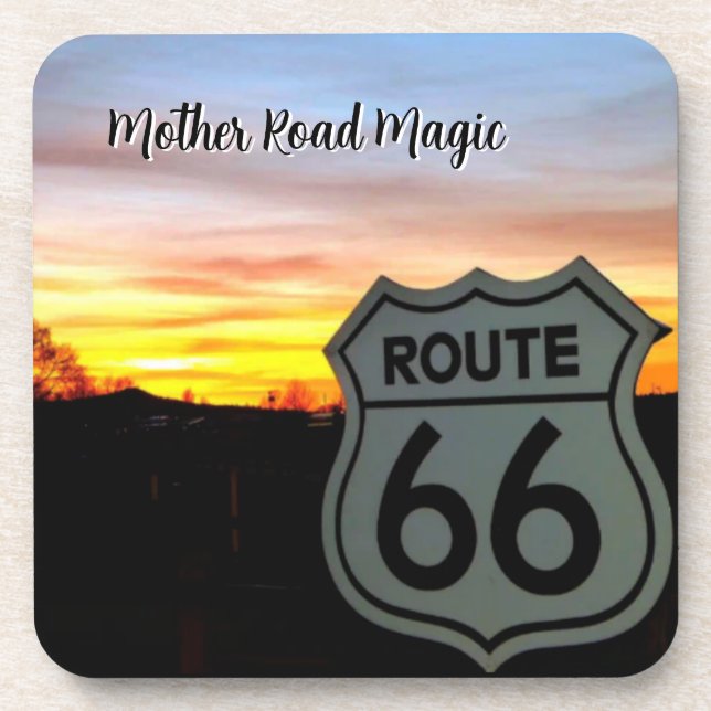 Mother Road Magie Getränkeuntersetzer (Vorderseite)