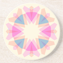 Mother’s Day Pastel Pink Blue Star Rainbow Decor Getränkeuntersetzer