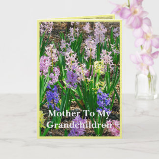 "Mother To My Grandchildren" Mother's Day Card Karte