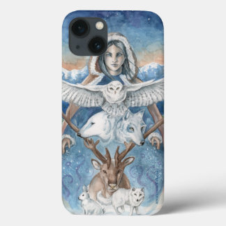 "Mother Winter" Original Art iPhone Case