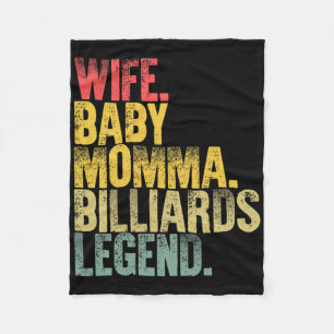Mother Women Funny Shirt Ehefrau Ba Fleecedecke