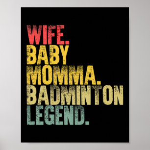 Mother Women Funny Shirt Ehefrau Poster