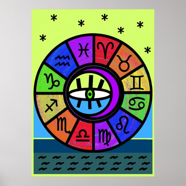 MOTHER ZODIAC POSTER (Vorne)