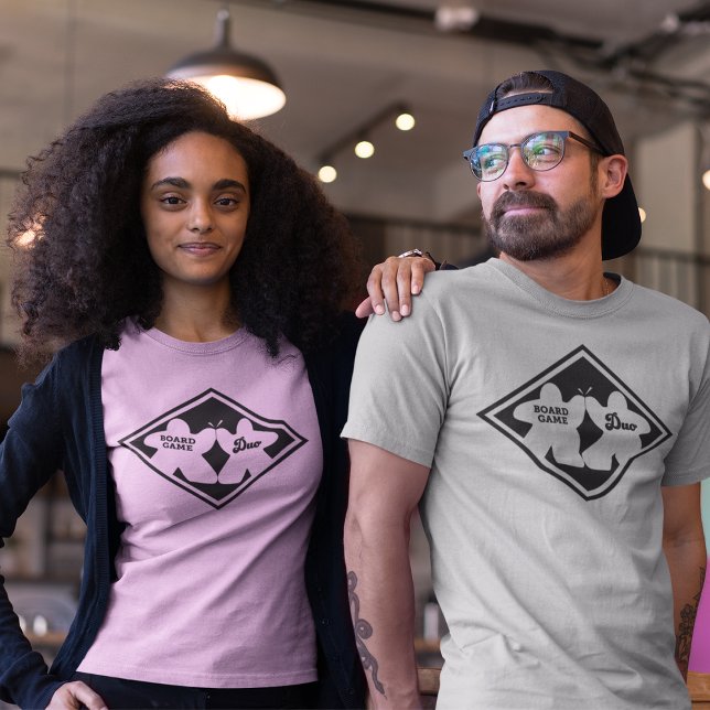 Motherboard Game Duo Black Frame Womens Shirt (Von Creator hochgeladen)