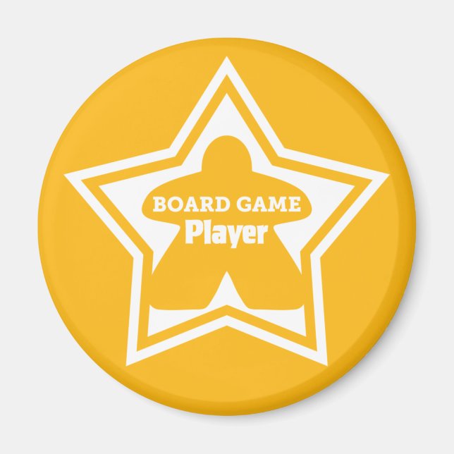 Motherboard Game Player White Frame Magnet (Vorne)