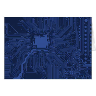Motherboard-Muster von Blue Geek