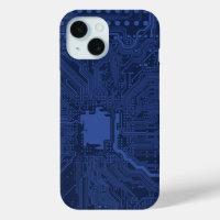 Motherboard-Muster von Blue Geek