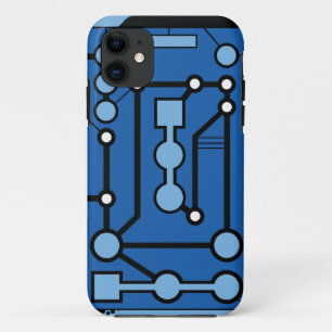 Motherbox Blau Case-Mate iPhone Hülle