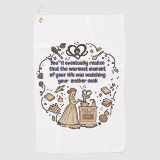 Motherhood Golfhandtuch