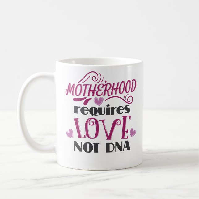 Motherhood Step Mom Coffee Mug Stepmother Gift Kaffeetasse (Links)