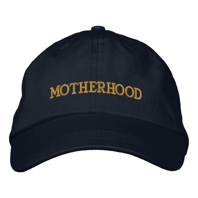 MOTHERHOUT BESTICKTE BASEBALLKAPPE (Vorderseite)