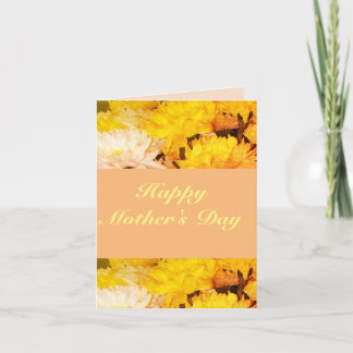 Mothering Sunday Bouquet geklappte Grußkarte Karte