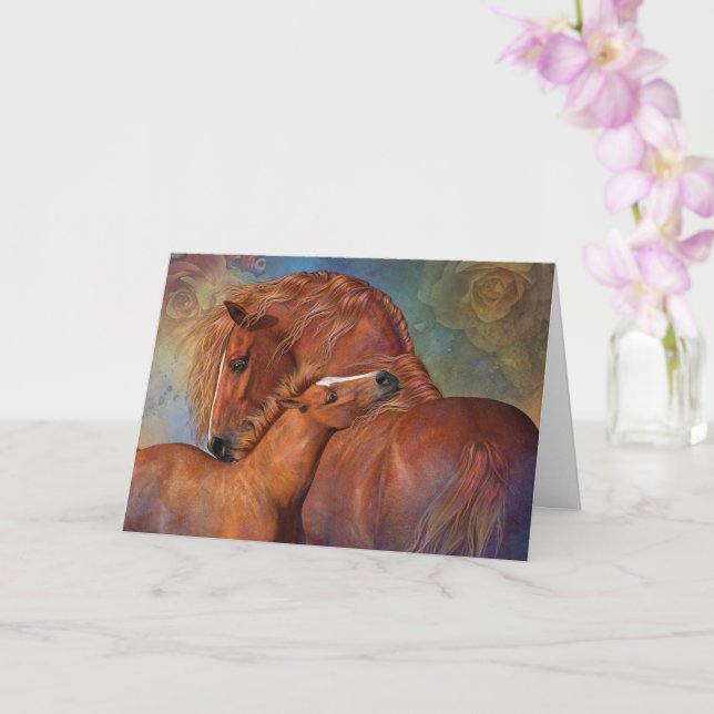 MotherLove Leere Karte  (Orchidee)