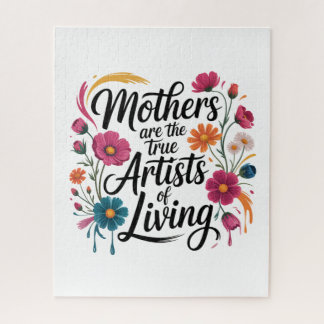 Mothers Are The True Artists Of Living Puzzle