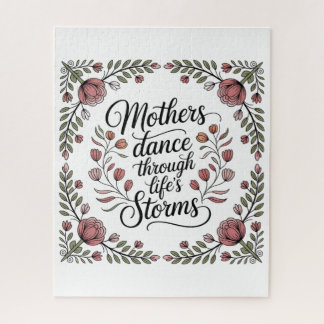 Mothers Dance Through Life's Storms Puzzle
