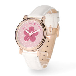 Mothers Day,Best Mom Ever, Elegant,Simple,Trendy Armbanduhr