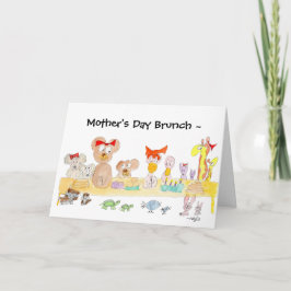 Mother's Day Brunch Karte