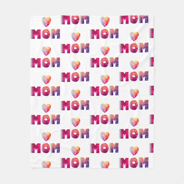 mothers day fleecedecke (Vorderseite)