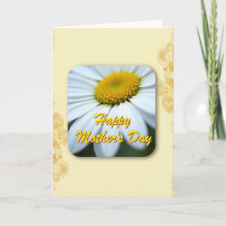 Mothers Day Flower Scene Card Karte