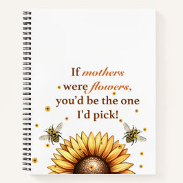 Mother's Day Gift-Spiral Notebook & Sketchbook Notizbuch