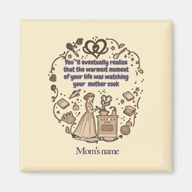 mother's day gifts magnet (Vorne)