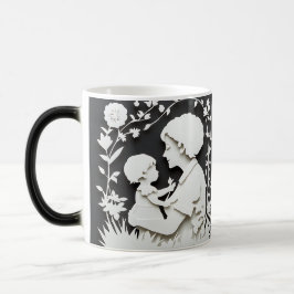 Mothers Day Grandma Coffee Mug Verwandlungstasse