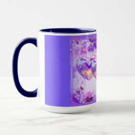 Mother's Day Hearts & Daisey's Mug Tasse