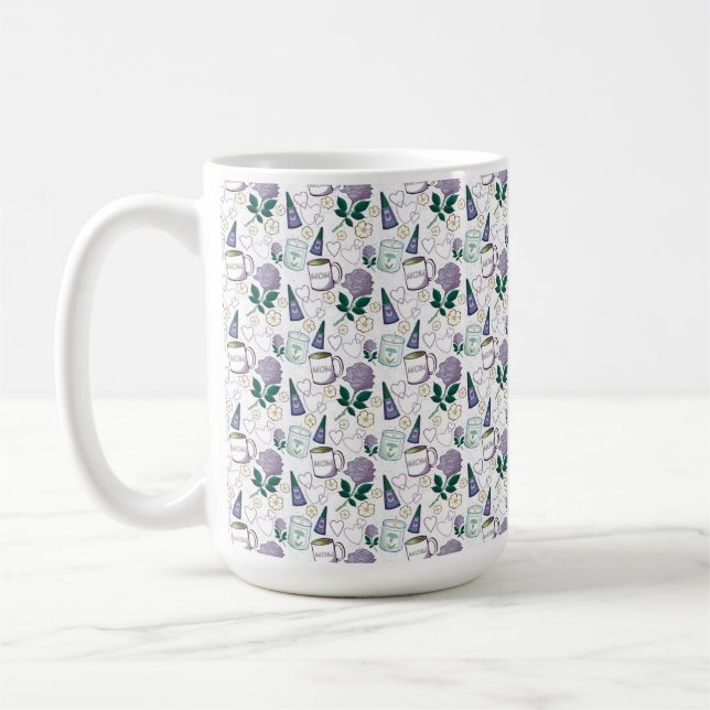 Mother's Day Lavender Kaffeetasse (Links)