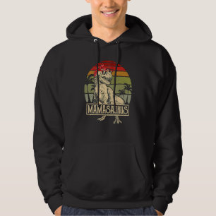 Mother's Day Mamasaurus Rex Dinosaur Mama Mom Saur Hoodie