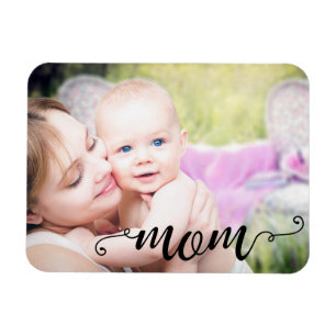 Mother's Day Mom Custom Foto von Personalized Gift Magnet
