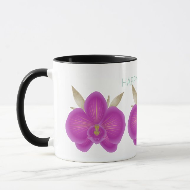 Mother's Day Mug with Floral Pattern and Heartfelt Tasse (Links)