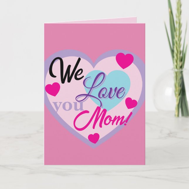 Mothers day Pisapapeles Karte (Vorderseite)