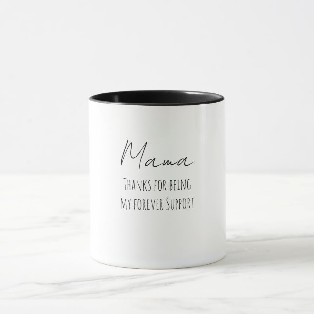 Mothers Day,Thanks For Being My Forever Support Mu Tasse (Zentrum)