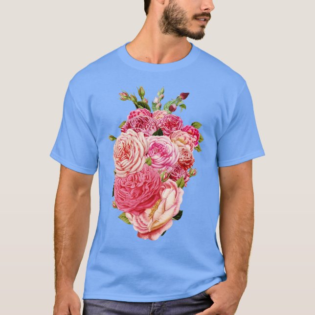 Mothers Heart Roses by Tobe Fonseca T-Shirt (Vorderseite)