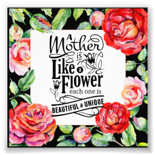 MOTHERS Liebe Angebotsvorlage - Rote Rosen ab $0.0 Fotodruck