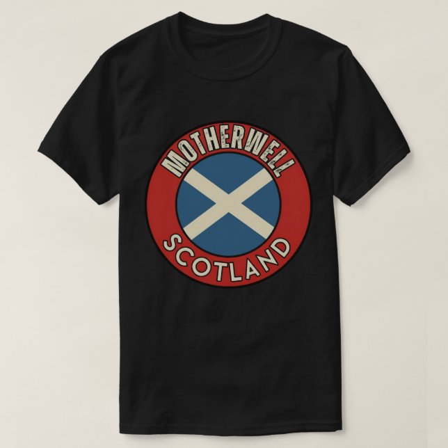 Motherwell, Schottland T-Shirt (Design vorne)