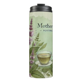 Motherwort Rea Design AI art Thermosbecher