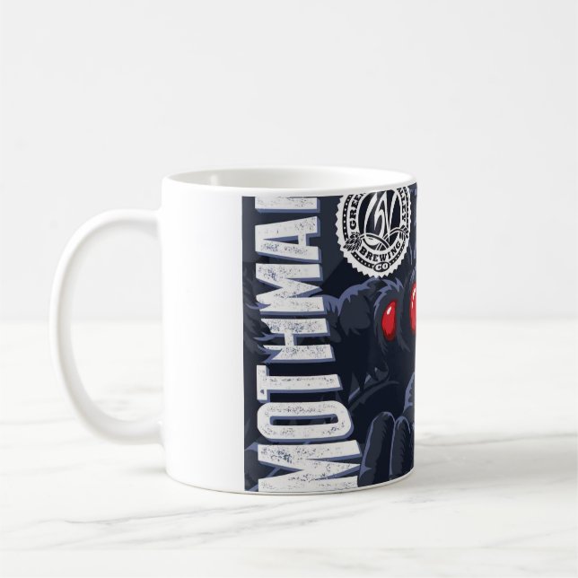 Mothman Art Tasse (Links)