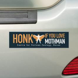 Mothman Autoaufkleber