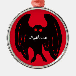 Mothman Christmas Ornament Aus Metall