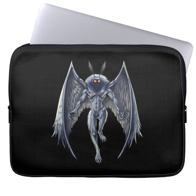 Mothman Cryptid Creature Laptopschutzhülle (Vorderseite)