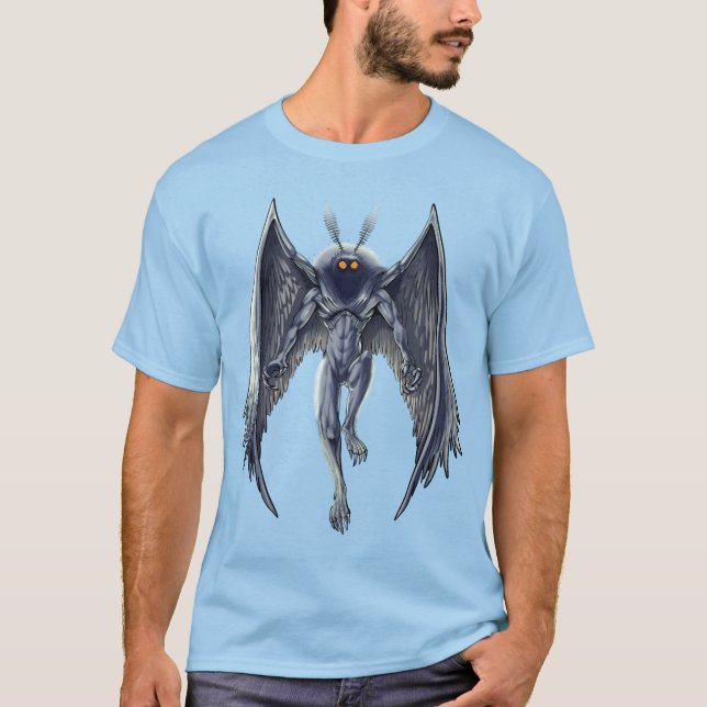 Mothman Cryptid Creature T-Shirt (Vorderseite)