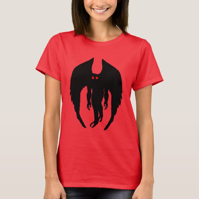 Mothman Cryptid T-Shirt (Vorderseite)