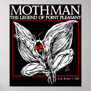 Mothman: Die Legende des Punktes angenehm Poster