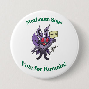 Mothman für Harris-Taste Button
