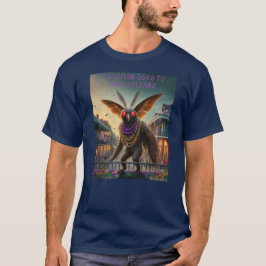 Mothman geht nach New Orleans T-Shirt