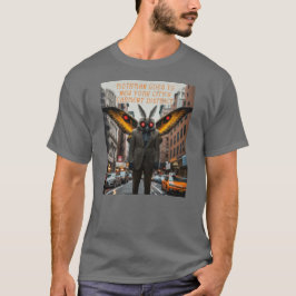 Mothman geht nach New York City T-Shirt